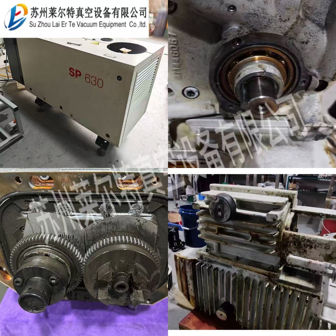<b>莱宝SCREWLINE SP630真空泵维修保养</b>